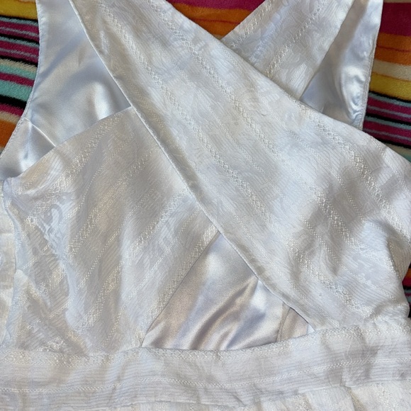 BCBG Crossover Back Skater Dress - Picture 12 of 14